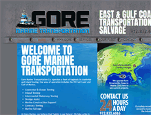 Tablet Screenshot of goremarine.com